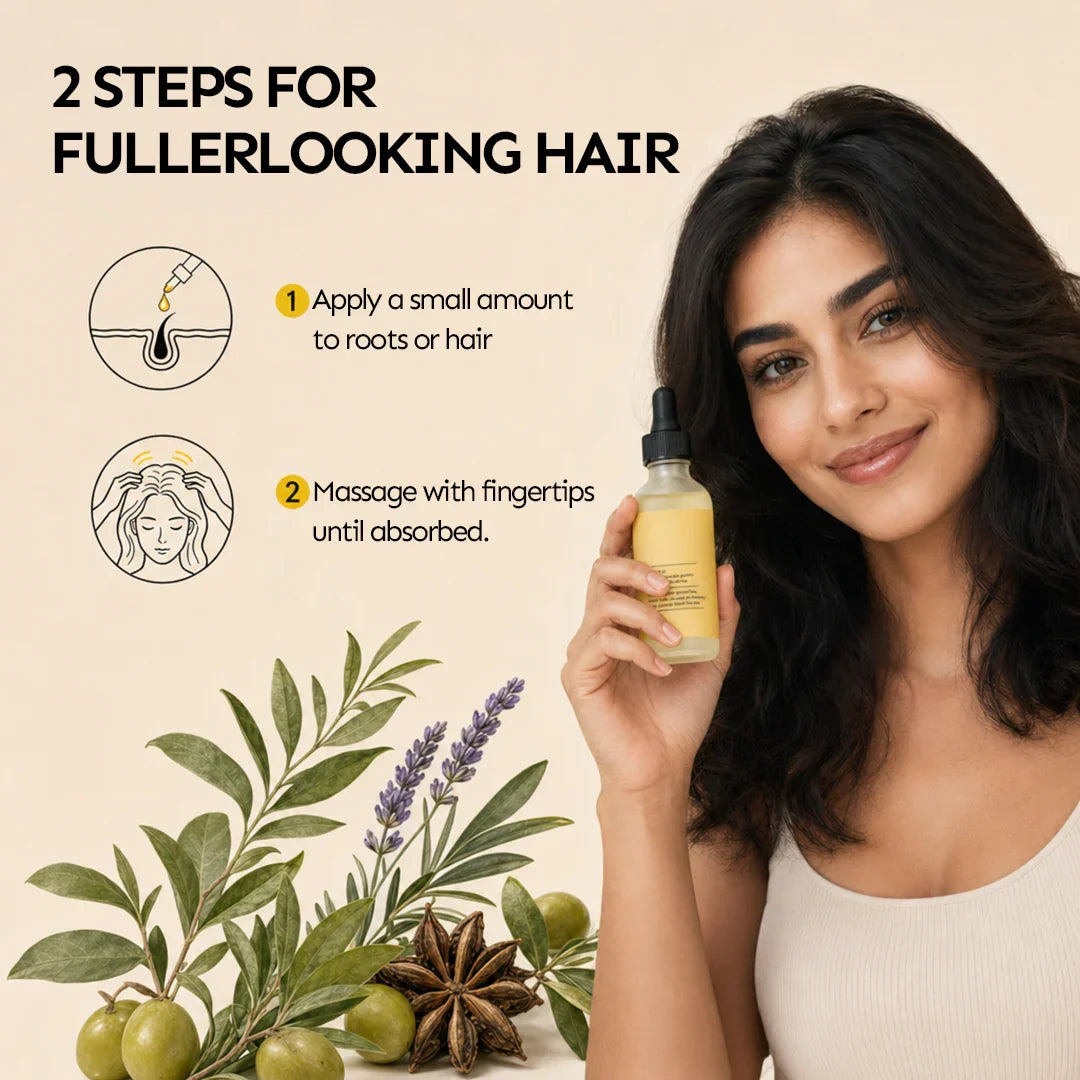Aceite natural para el crecimiento del cabello Lovocross