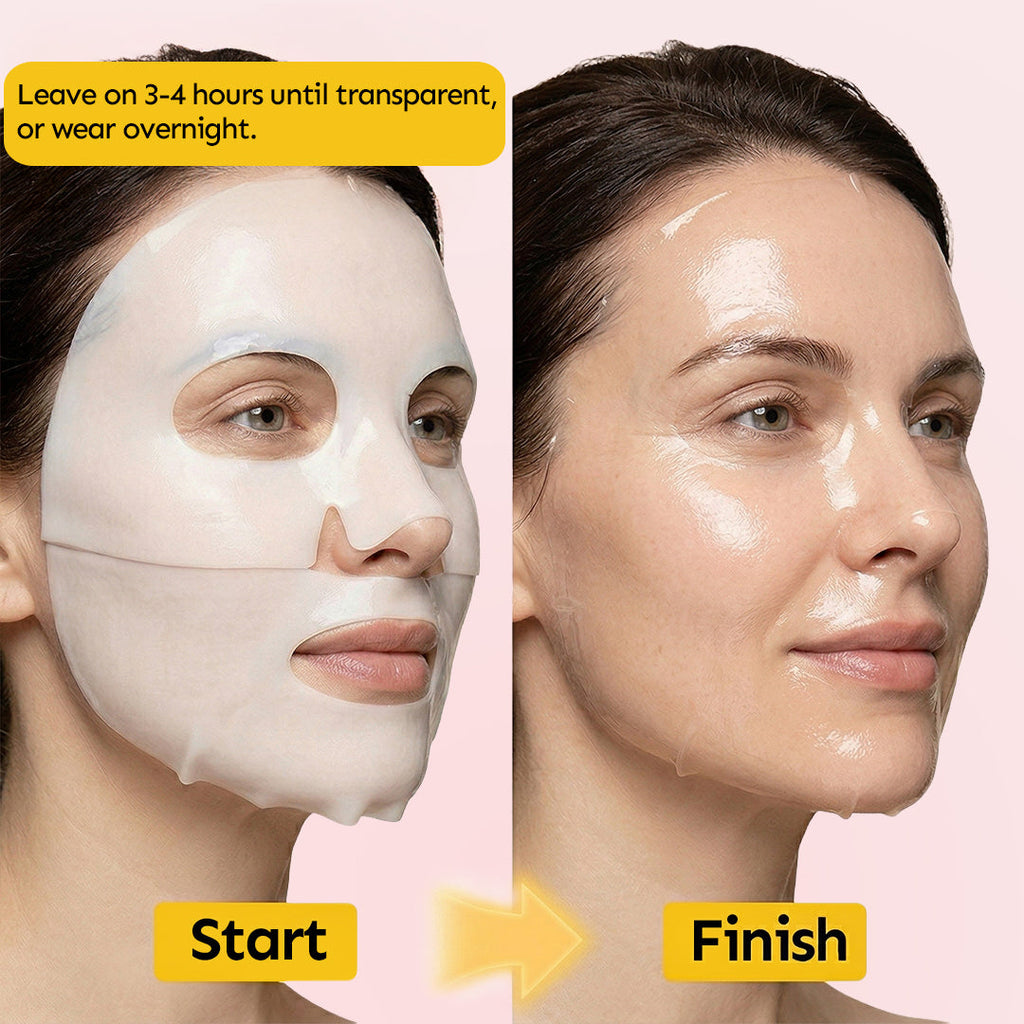 Mascarilla facial reparadora profunda con colágeno Lovocross