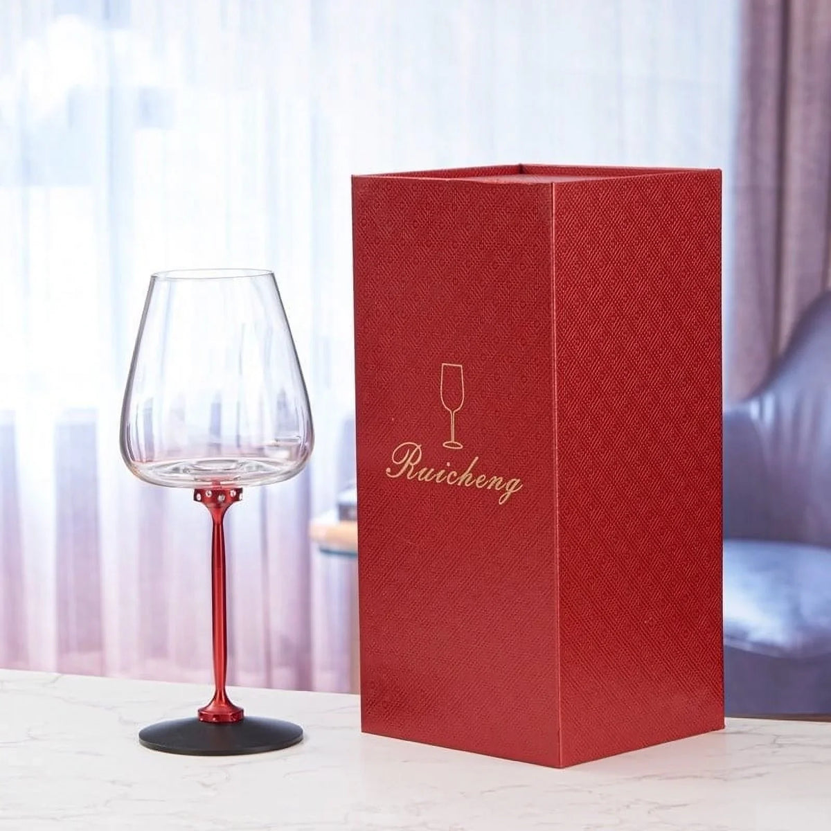 Rotating Wine Glasses