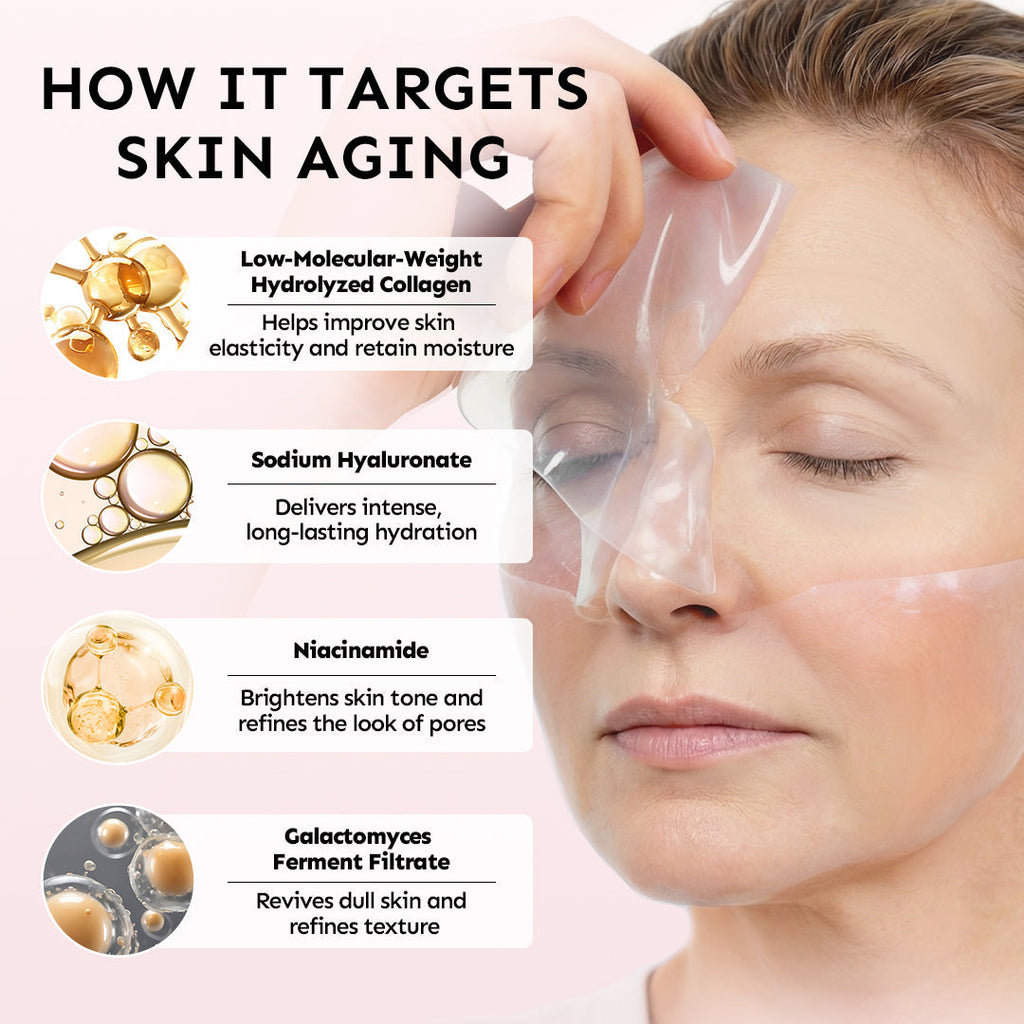 Mascarilla facial reparadora profunda con colágeno Lovocross