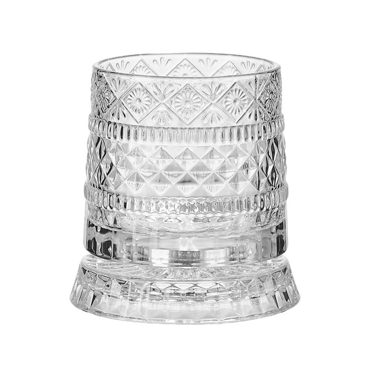 Luxury 360° Spinning Crystal Glass