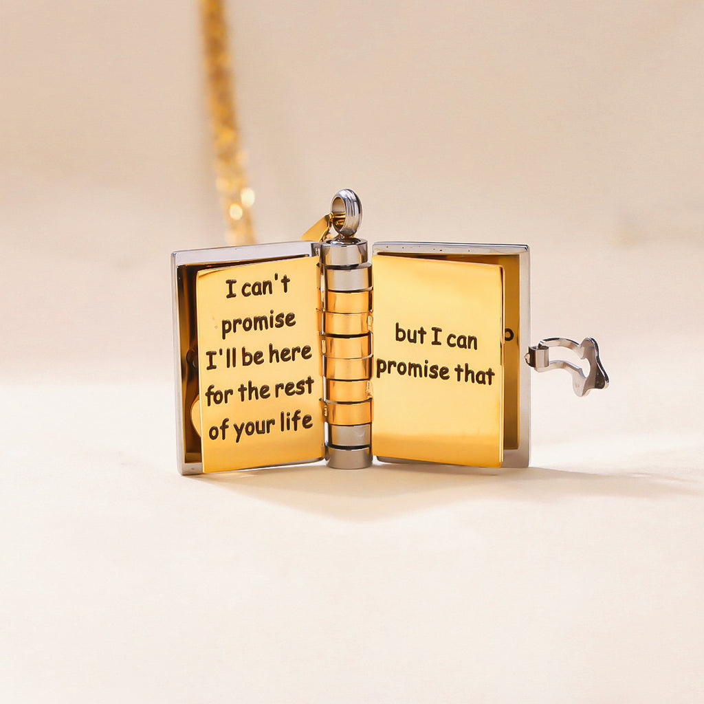 Para Hija - Collar Libro Siempre Contigo