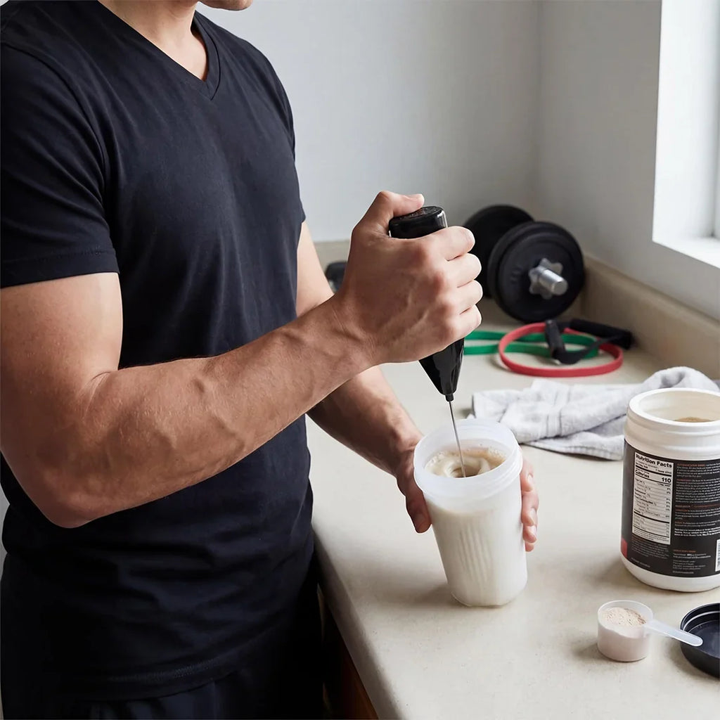 Espumador de Leche Eléctrico Portátil Mini – Batidor de Acero Inoxidable, para Café, Matcha y Más