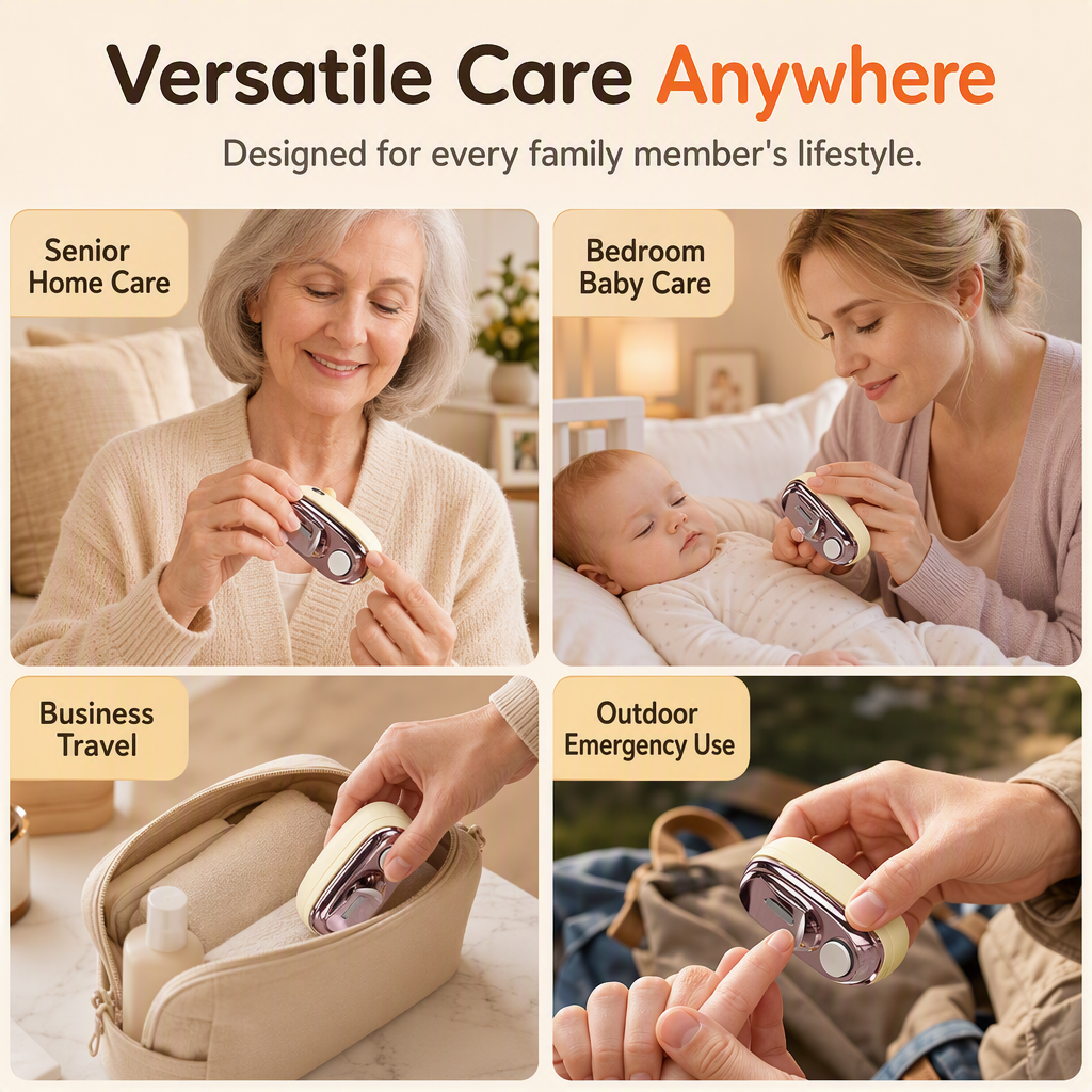 2-in-1 Electric Nail Clipper & Smoother