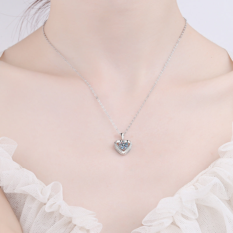 Collar Corazón de Zircón
