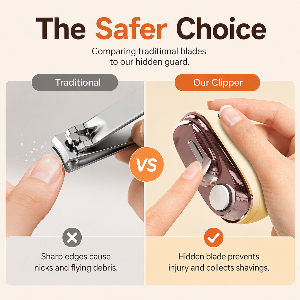 2-in-1 Electric Nail Clipper & Smoother