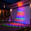 Luces de cascada para árbol de Navidad