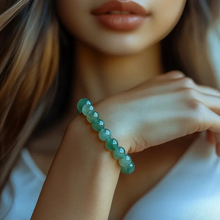 Pulsera de Cuarzo Rosa Encantado