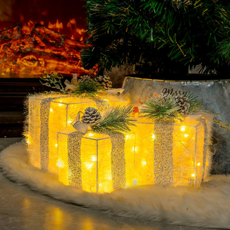 Caja de regalo Resplandor Dorado