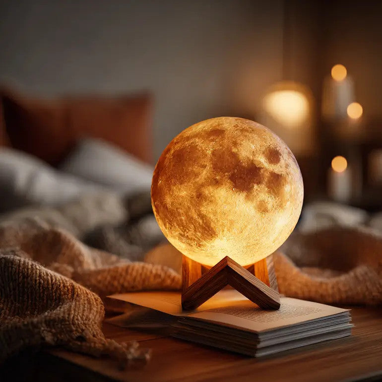 Lámpara Luna Mística
