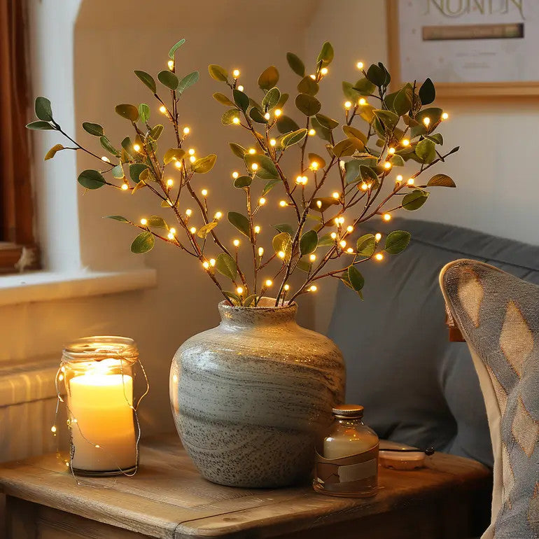 Guirnalda de luces con forma de rama de olivo™