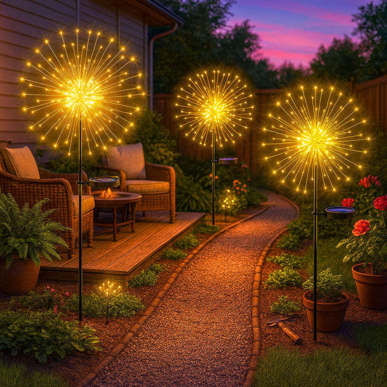 Luz estelar estallido de estrellas