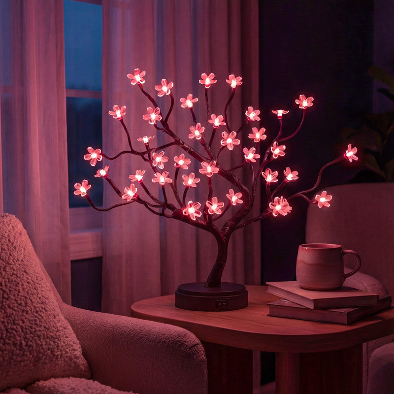 Árbol de ensueño de cerezos en flor