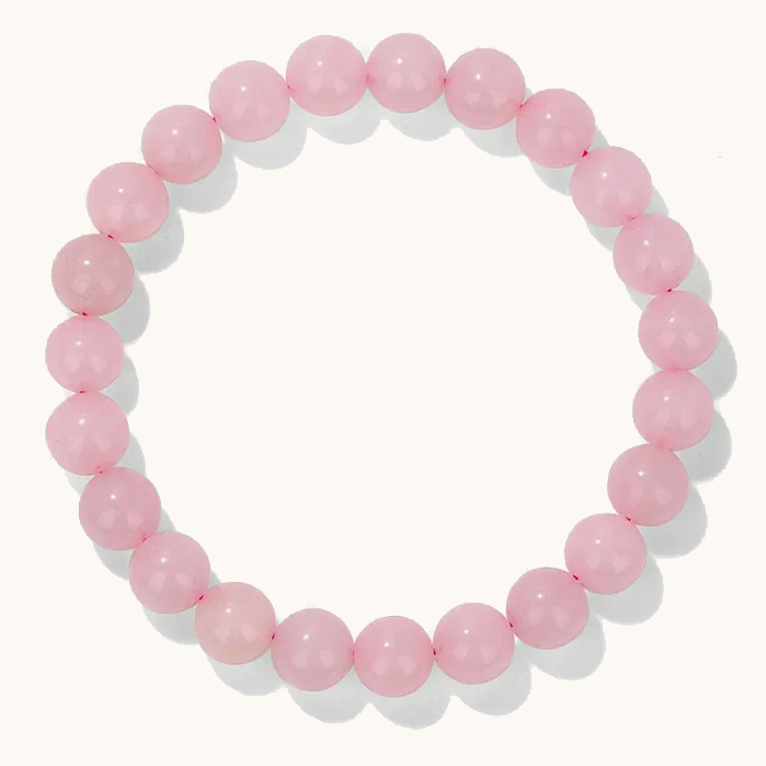 Pulsera de Cuarzo Rosa Encantado
