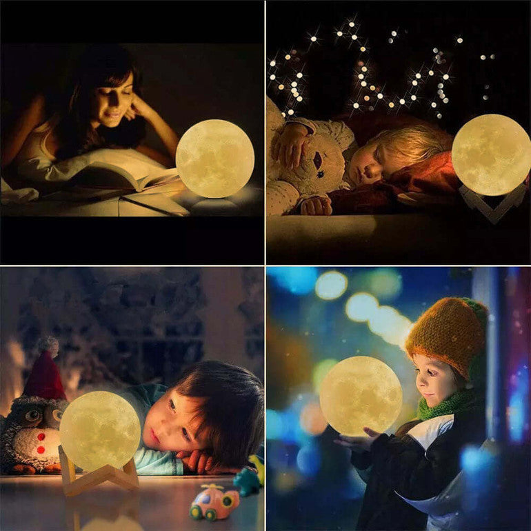 Lámpara Luna Mística
