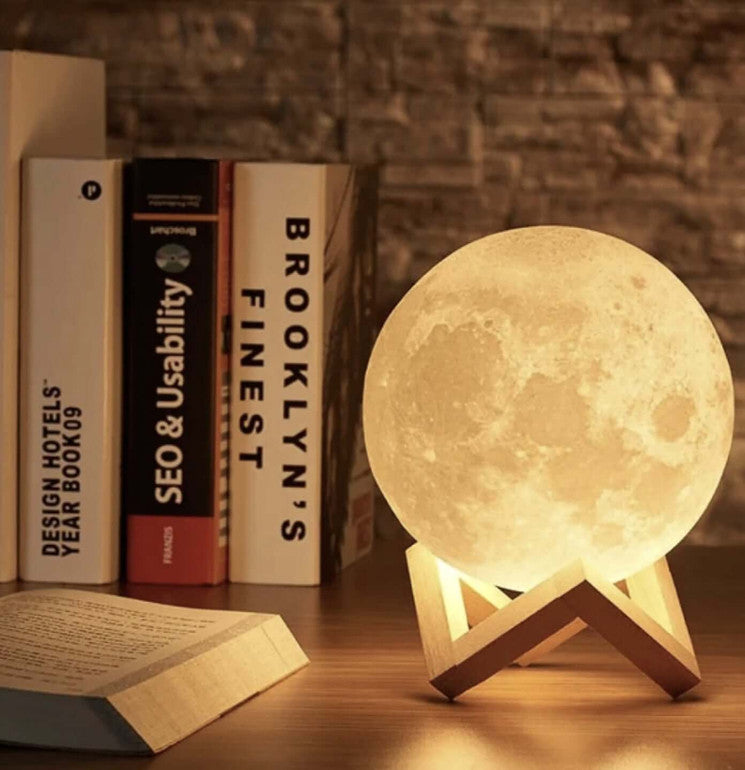 Lámpara Luna Mística