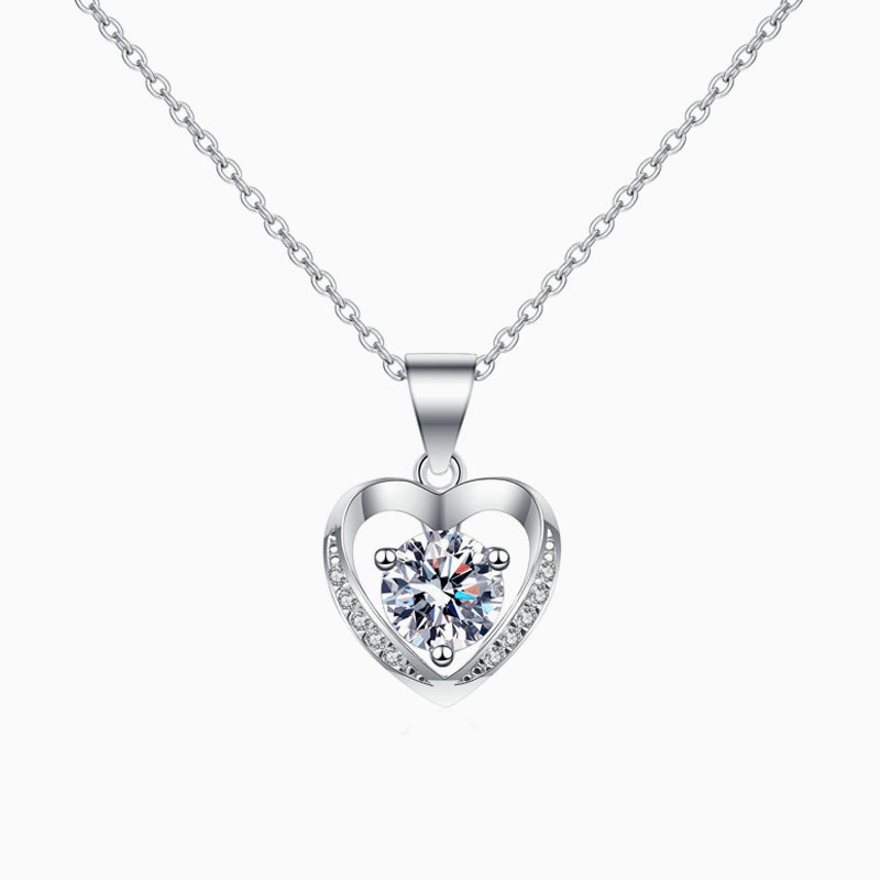 Collar Corazón de Zircón