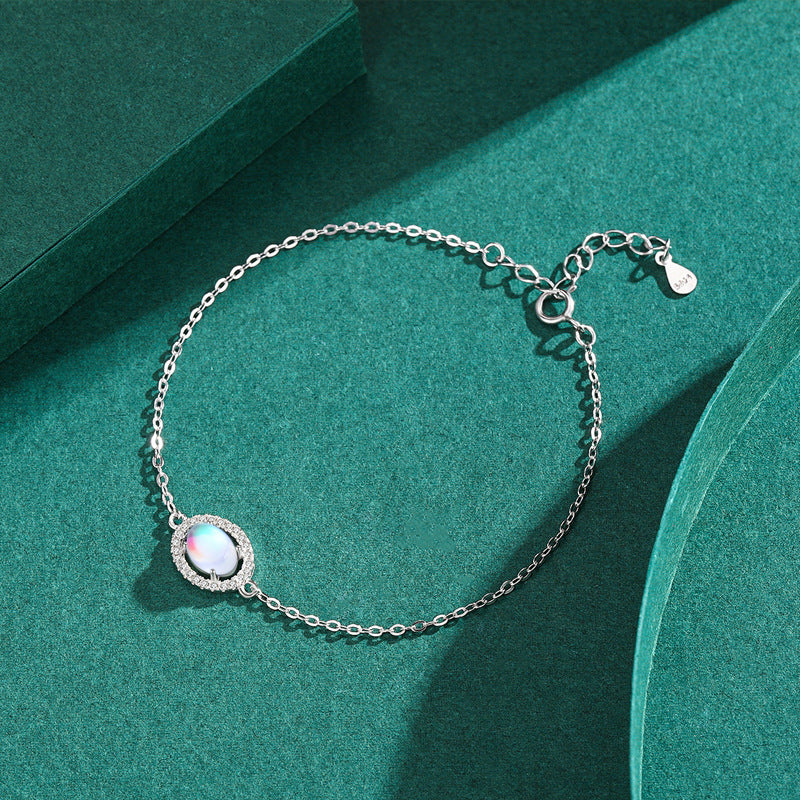 Pulsera de piedra lunar
