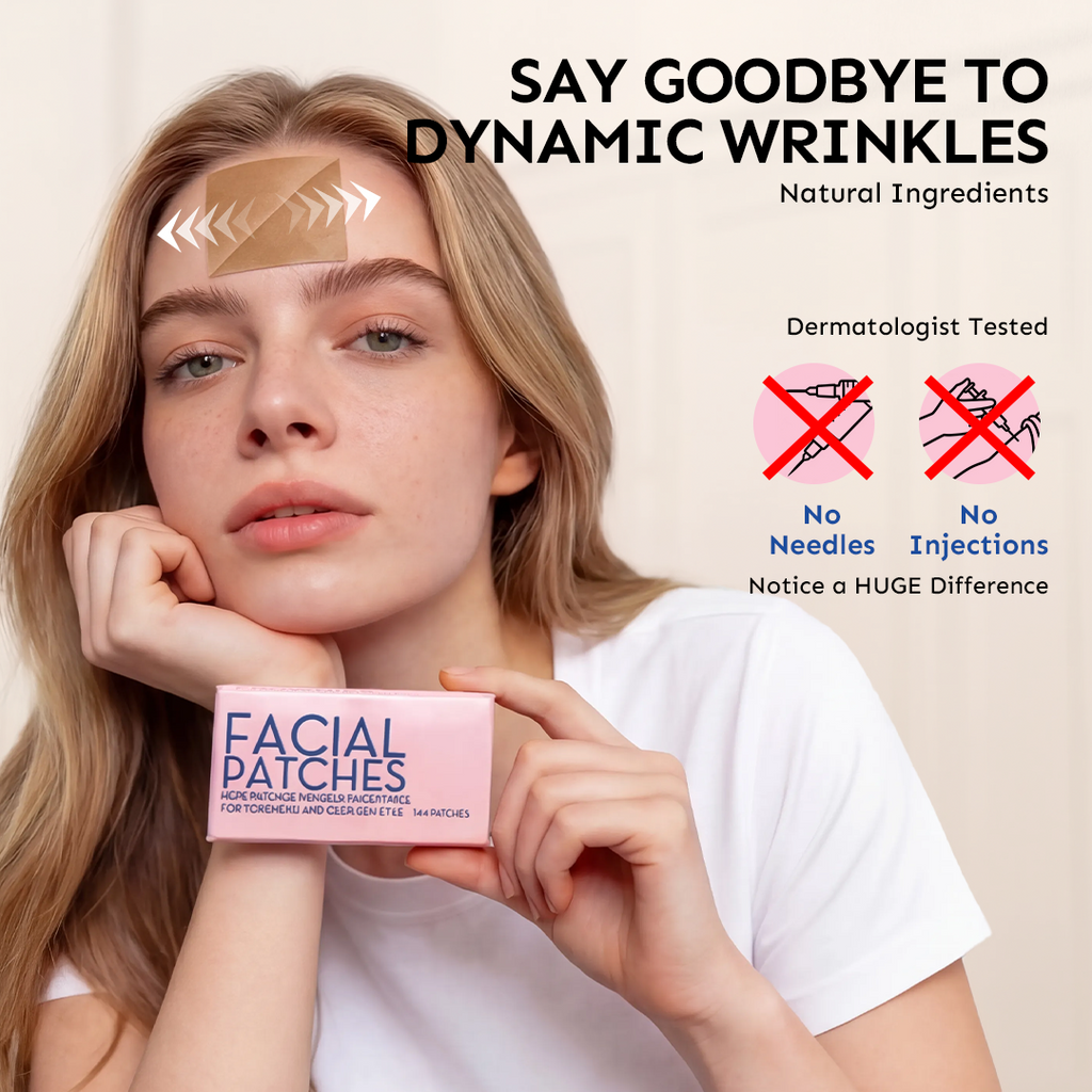 Parches Faciales Antiarrugas para una Piel más Suave