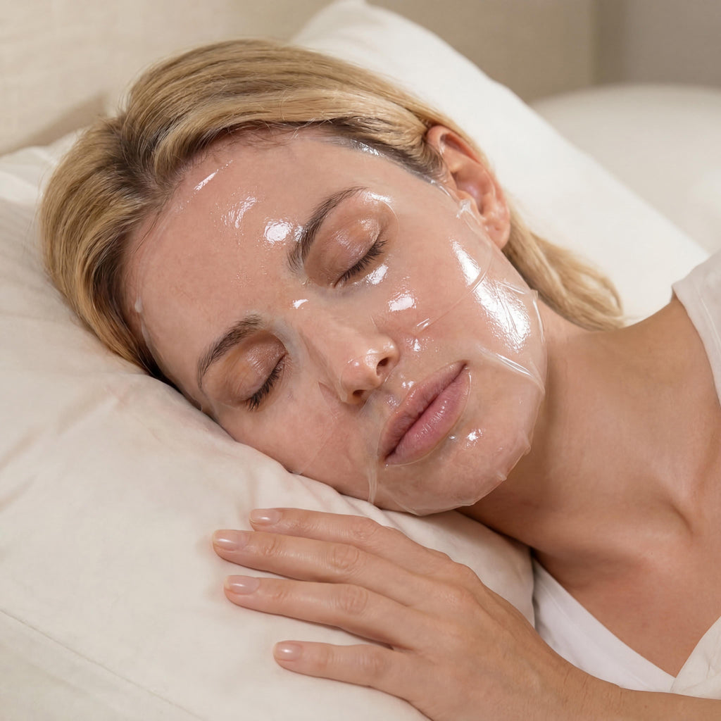 Mascarilla facial reparadora profunda con colágeno Lovocross