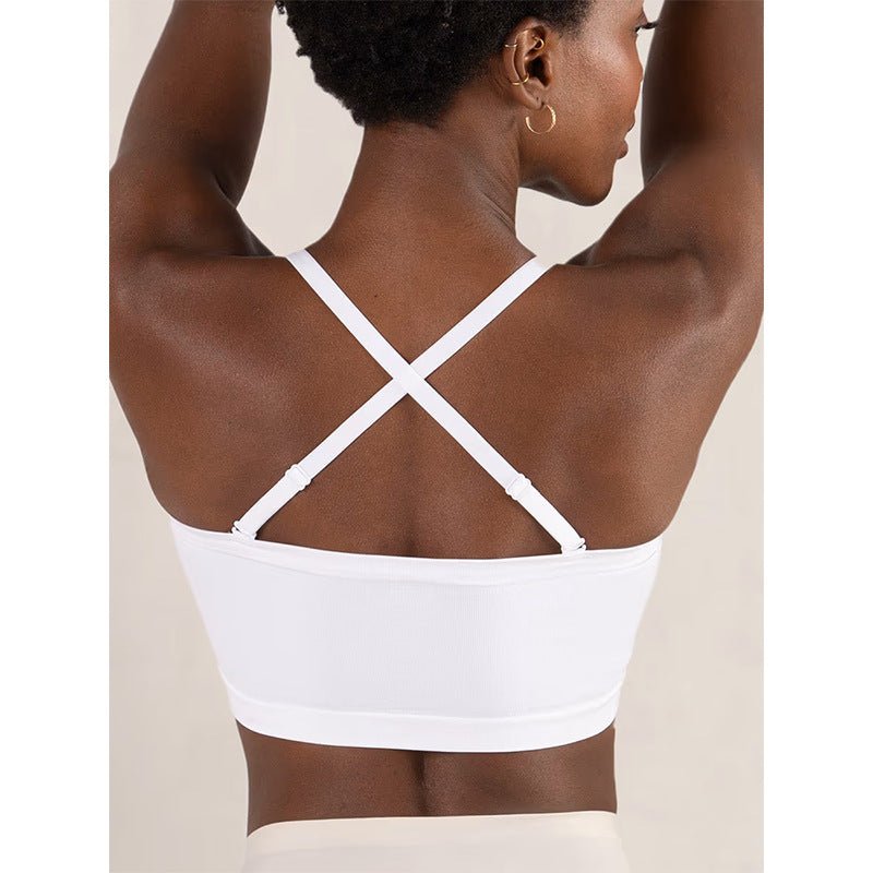 Convertible Strapless Bandeau Bra with Wireless Comfort, Anti - Slip Grip & Removable Straps Fit - LUNA