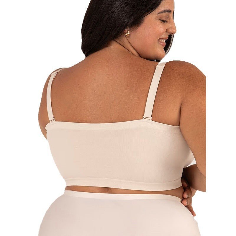 Convertible Strapless Bandeau Bra with Wireless Comfort, Anti - Slip Grip & Removable Straps Fit - LUNA