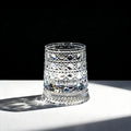 Lujoso Vaso de Cristal Giratorio 360°