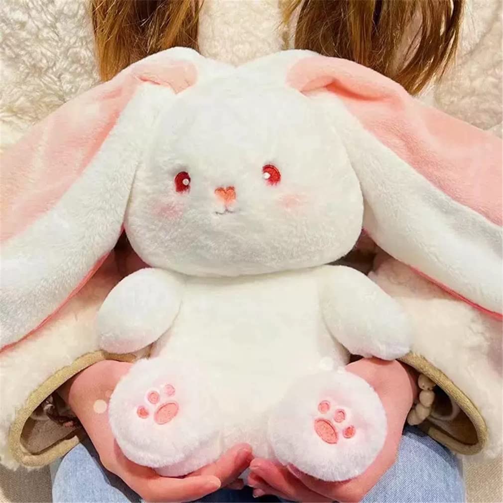 🐰🥚Oferta anticipada de Pascua 49% DE DESCUENTO Juguete de peluche 2 en 1 diseño de conejo fresa🍓🐰🎀